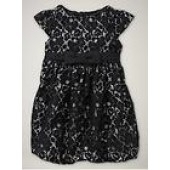 NWT Baby Gap Girl Clothes Op Black Lace Bubble Holiday Dress 5T